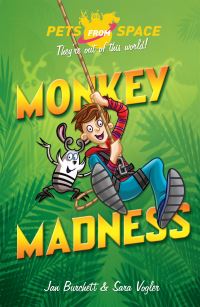 Book Cover for Monkey Madness by Jan Burchett, Sara Vogler