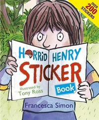 Book Cover for Horrid Henry Sticker Book by Francesca Simon