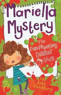 Book Cover for The Disappearing Dinner Lady by Kate Pankhurst