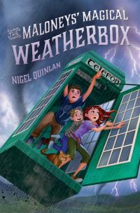 Book Cover for The Maloneys' Magical Weatherbox by Nigel Quinlan