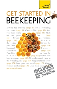 Book Cover for Get Started in Beekeeping by Adrian Waring, Claire Waring