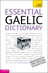 Book Cover for Essential Gaelic Dictionary by Boyd Robertson, Iain MacDhòmhnaill
