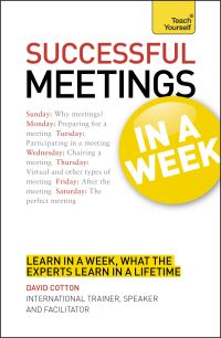 Book Cover for Successful Meetings in a Week by David Cotton
