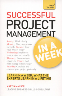 Book Cover for Successful Project Management in a Week by Martin Manser