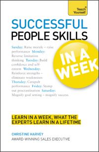 Book Cover for Successful People Skills in a Week by Christine Harvey