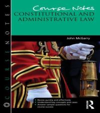 Book Cover for Constitutional and Administrative Law by John McGarry