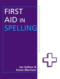 Book Cover for First Aid in Spelling by Jan Gallow, Karen Morrison