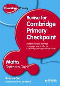 Book Cover for Cambridge Primary Revise for Primary Checkpoint Mathematics. Teacher's Guide by Barbara Carr