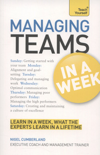 Book Cover for Managing Teams in a Week by Nigel Cumberland