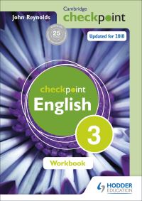 Book Cover for Checkpoint English 3 Workbook by John Reynolds
