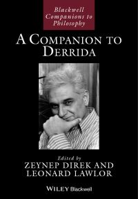 Book Cover for A Companion to Derrida by Zeynep Direk, Leonard Lawlor