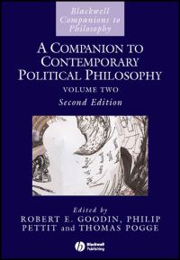 Book Cover for A Companion to Contemporary Political Philosophy by Robert E Goodin, Philip Pettit, Thomas Pogge