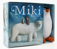 Book Cover for Miki Box Set (Book and Plush) by Stephen Mackey