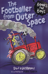Book Cover for The Footballer from Outer Space by Ian Whybrow