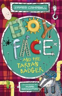 Book Cover for Boyface and the Tartan Badger by James Campbell