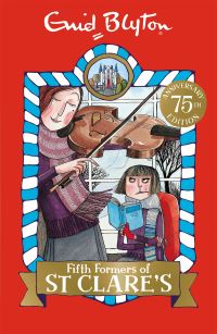 Book Cover for Fifth Formers of St Clare's by Enid Blyton