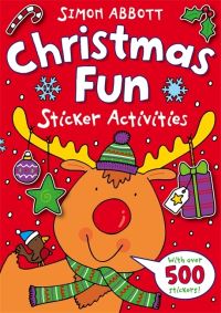 Book Cover for Christmas Fun Sticker Activities by Simon Abbott