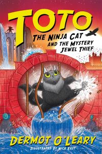 Book Cover for Toto the Ninja Cat and the Mystery Jewel Thief. Book 4 by Dermot OLeary