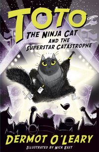 Book Cover for Toto the Ninja Cat and the Superstar Catastrophe by Dermot OLeary