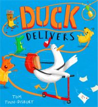 Book Cover for Duck Delivers by Tom TinnDisbury