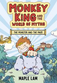 Book Cover for The Monster and the Maze by Maple Lam