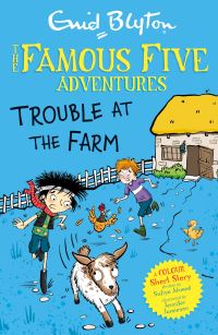 Book Cover for Trouble at the Farm by Sufiya Ahmed, Enid Blyton