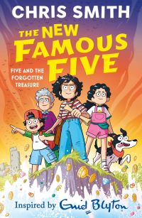 Book Cover for Five and the Forgotten Treasure by Chris Smith, Enid Blyton