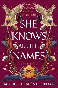 Book Cover for Throne of Khetara: She Knows All the Names by Michelle Jabès Corpora