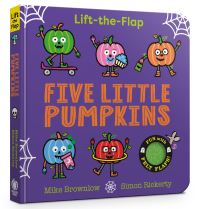 Book Cover for Five Little Pumpkins by Mike Brownlow