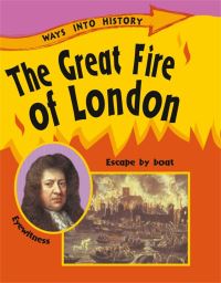 Book Cover for The Great Fire of London by Sally Hewitt