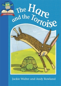 Book Cover for The Hare and the Tortoise by Jackie Walter, Aesop