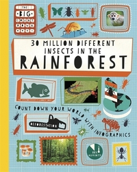 Book Cover for 30 Million Different Insects in the Rainforest by Paul Rockett