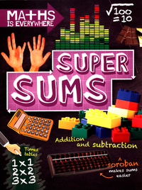 Book Cover for Super Sums by Rob Colson