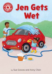 Book Cover for Reading Champion: Jen Gets Wet by Sue Graves