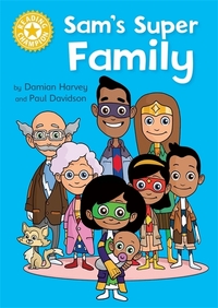 Book Cover for Sam's Super Family by Damian Harvey