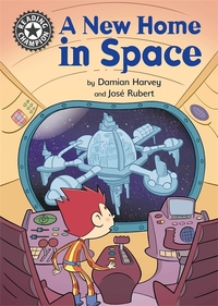 Book Cover for A New Home in Space by Damian Harvey