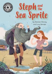 Book Cover for Steph and the Sea Sprite by Damian Harvey
