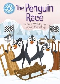 Book Cover for The Penguin Race by Katie Woolley
