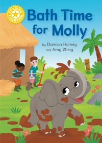 Book Cover for Bath Time for Molly by Damian Harvey