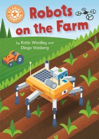 Book Cover for Robots on the Farm by Katie Woolley