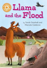 Book Cover for Llama and the Flood by Sarah Snashall
