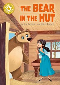 Book Cover for The Bear in the Hut by Liz Lennon