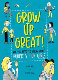 Book Cover for All You Need to Know About Puberty for Girls by Olivia Key