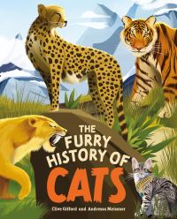 Book Cover for The Furry History of Cats by Clive Gifford