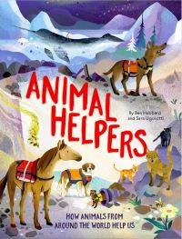 Book Cover for Animal Helpers by Ben Hubbard