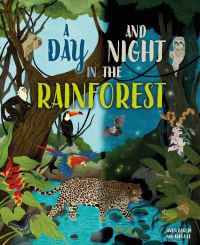 Book Cover for A Day and Night in a Rainforest by Anita Ganeri