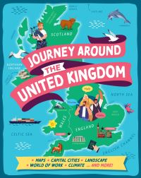 Book Cover for Journey Around the United Kingdom by Claudia Martin