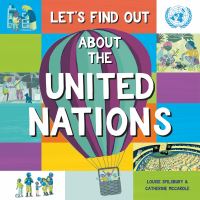Book Cover for Let's Find Out About the United Nations by Louise Spilsbury