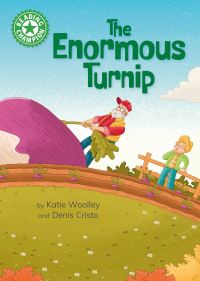 Book Cover for The Enormous Turnip by Katie Woolley