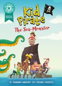 Book Cover for The Sea Monster by Damian Harvey